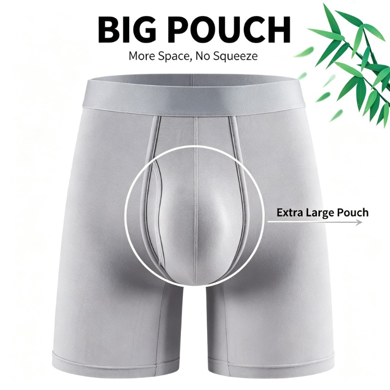 Bamboo Fiber Trunk - Męskie bokserki z włókna bambusowego Big