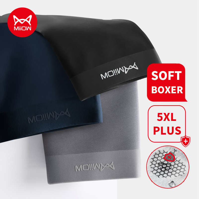 Boxer Brief Pack Cotton - MiiOW 3 sztuk organiczne męskie bokserki