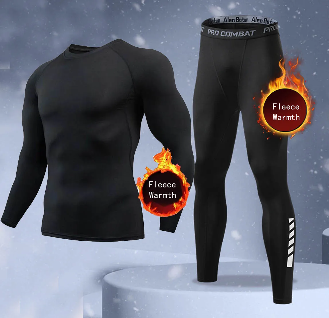 Nowy 2-częściowy zimowy ciepły – Thermal Long John recenzja i cena