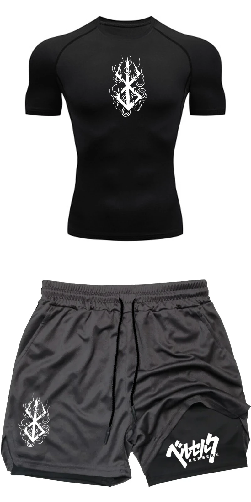 Męski letni zestaw sportowy do – Compression Shorts Athletes recenzja i cena